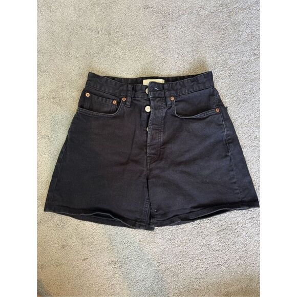 Buck Mason black RIDER SHORT $128 Sz 25, C42 - Picture 3 of 6